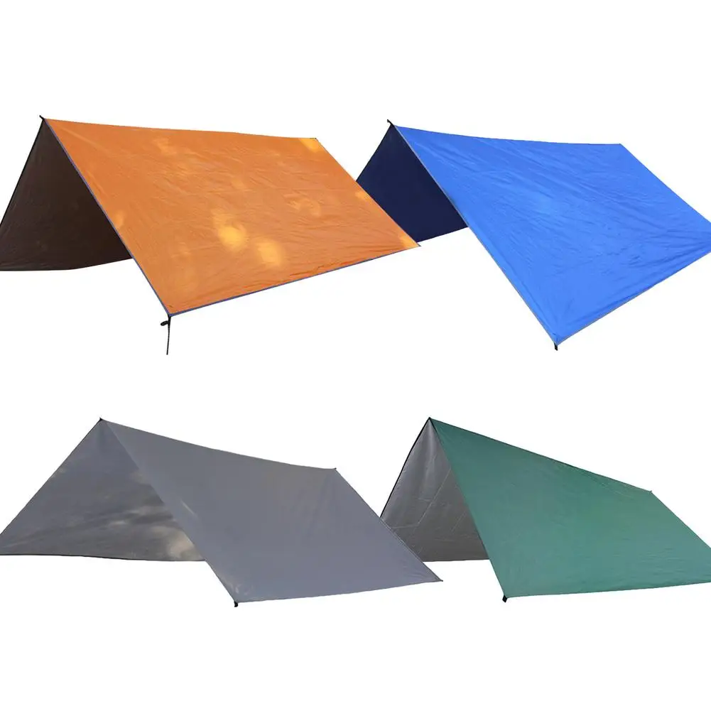 

Waterproof Tent Tarp UV Protection Hammock Rain Fly For Camping Waterproof Sunscreen Beach Shed