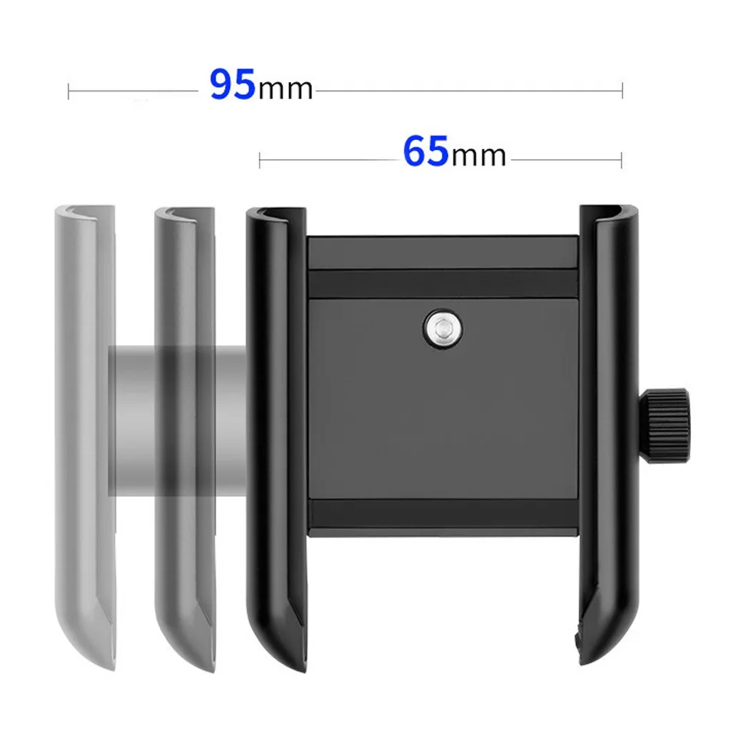 Bicycle Phone Mount Aluminum Bike Holder With 360° Rotation Adjustable Soporte Brompton велотовары New | Спорт и