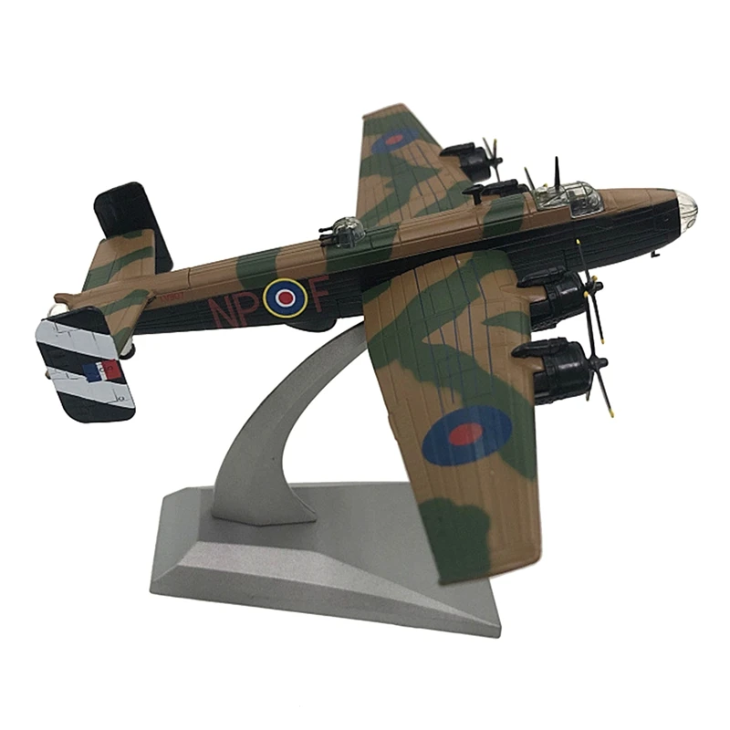 

1/144 г., Handley Page Halifax B. Модель самолета с подставкой Mk III 1944, для украшения дома и офиса