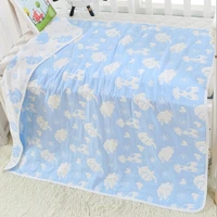 miracle baby swaddle 100 muslin cotton 6 layers baby bath towel newborn blankets bebe receiving blankets infant wrap 8080cm