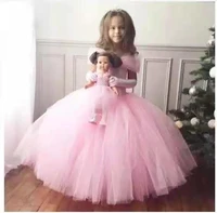pink princess kids girls tutu dresses tulle straps butterfly flower children children dresses kids clothes
