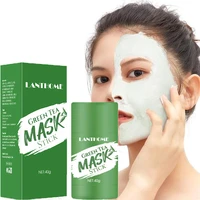 green mask stick green tea oil control moisturizing masks mud clean acne treatment blackhead pores purifying skin care cosmetics