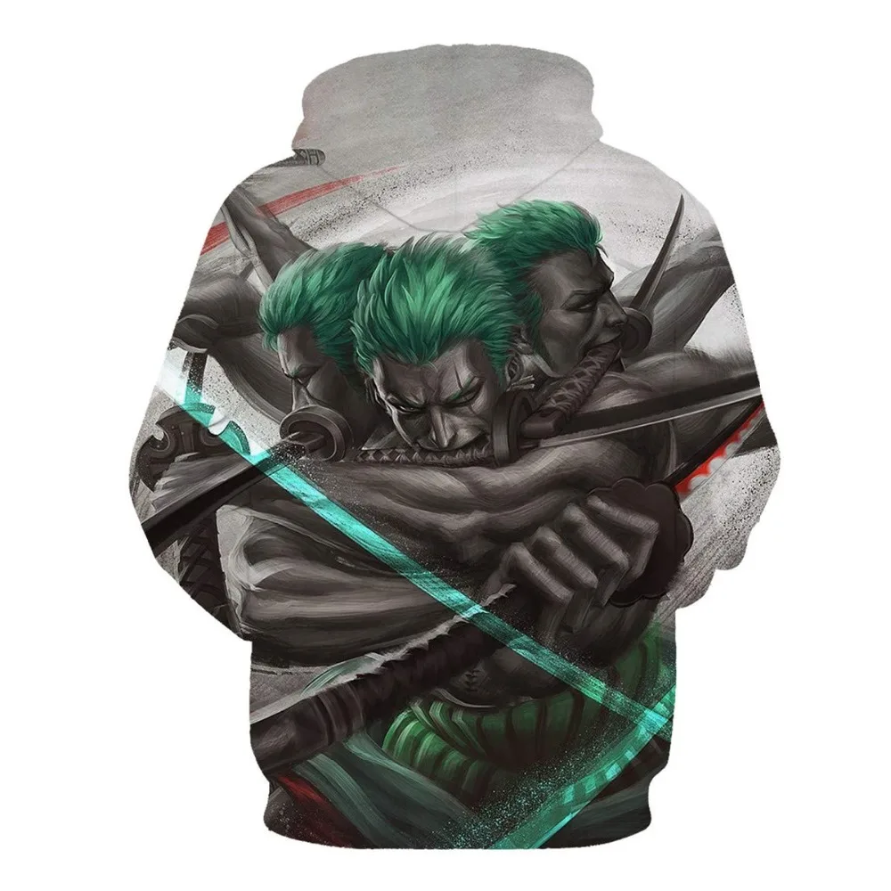 Одна штука, Roronoa Zoro, 3D худи, худи для мужчин и женщин,, длинный рукав, Осень-зима, спортивная одежда, спортивный костюм, Повседневная брендовая Толстовка