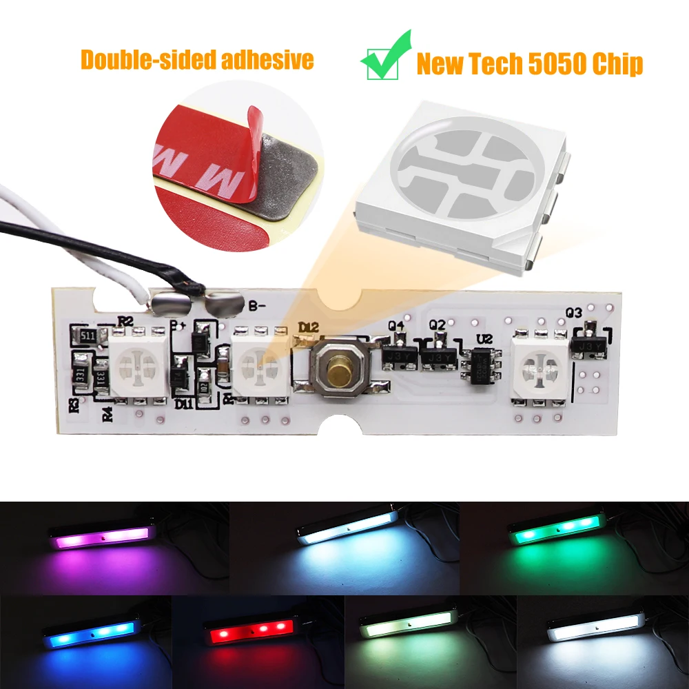 Атмосферсветильник RGB светодиодсветодиодный восемь моделей декоративная лампа