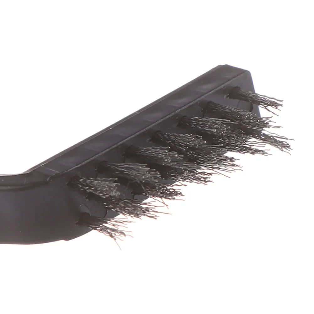 

12pcs Stainless Steel Wire Brush BrassABS Comfortable Handle 175mm For Cleaning Scrubbing Polishing Burring Brush