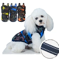 pet harness vest clothes puppy clothing camouflage dog jacket winter warm pet clothes for small dogs shih tzu chihuahua pug coat