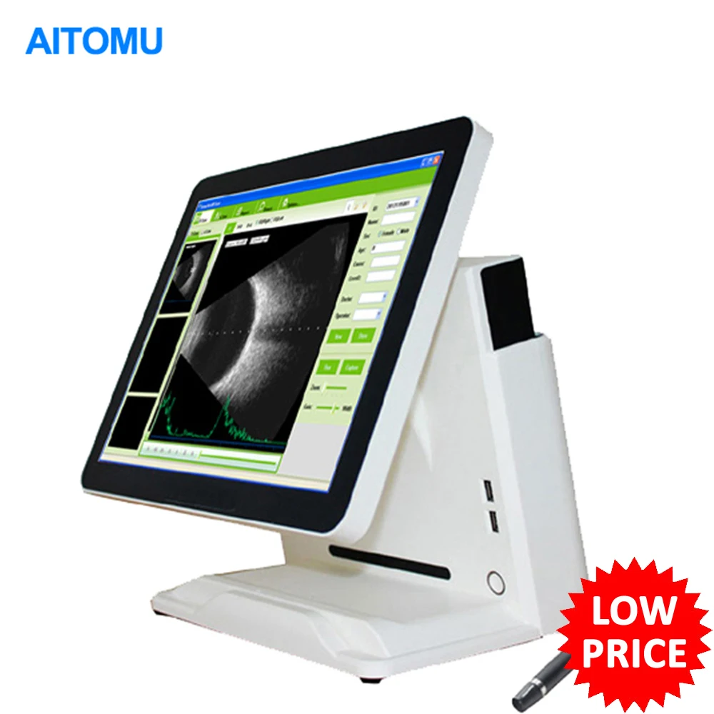 Китай низкая цена дешевые офтальмологический глаз AB сканирования SAB-500 |