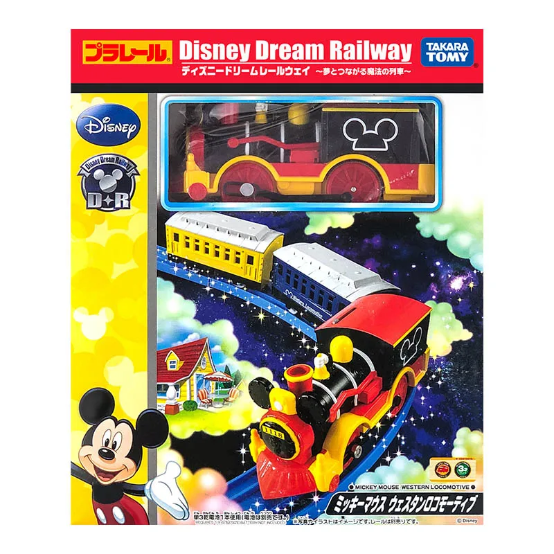 Mickey Такара Tomy disney Dream железная дорога плараил моторизованный Модель игрушки поезд арахис в поисках Мемо Микки Дональд - Цвет: Mickey