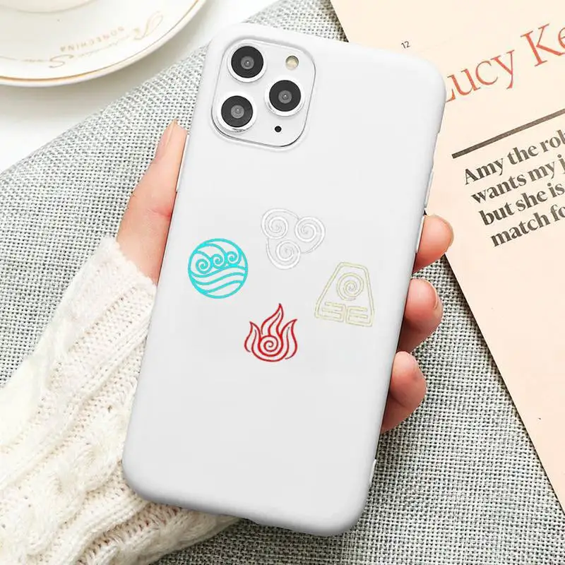 

Avatar The Last Airbender Phone Case Candy Color for iPhone 6 6S 7 8 11 12 XS X SE 2020 XR mini pro Plus MAX funda