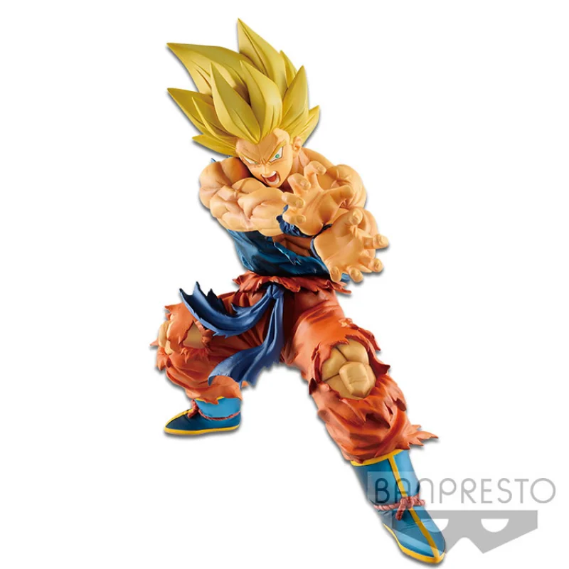 

17cm BANDAI dragon ball figure Super Saiyan Son Goku Anime characters Action PVC Collection Model Toy Anime Figure Toys For Kids