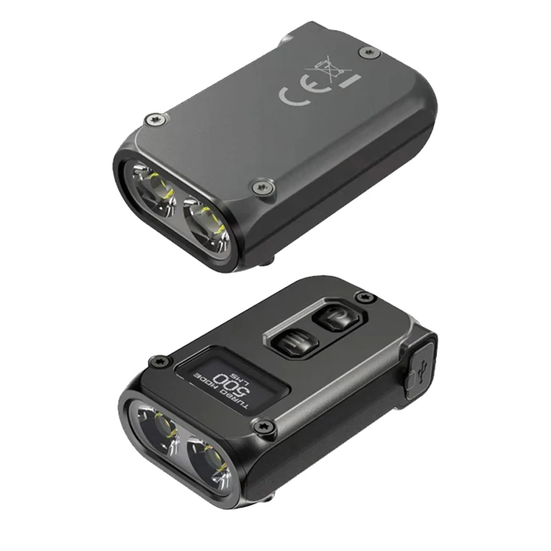 Nitecore TINI2 Flash светильник 500 люмен OLED умный ъядерный ключ свет APC технология сна