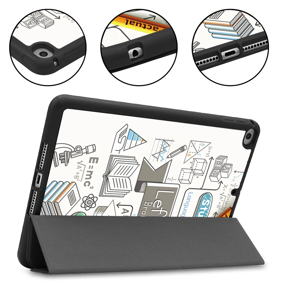 MTT ТПУ мягкий чехол для iPad Mini 5 тонкий PU кожаный флип смарт-чехол для iPad Mini 4 7,9 ''авто сна/Пробуждение чехол для планшета