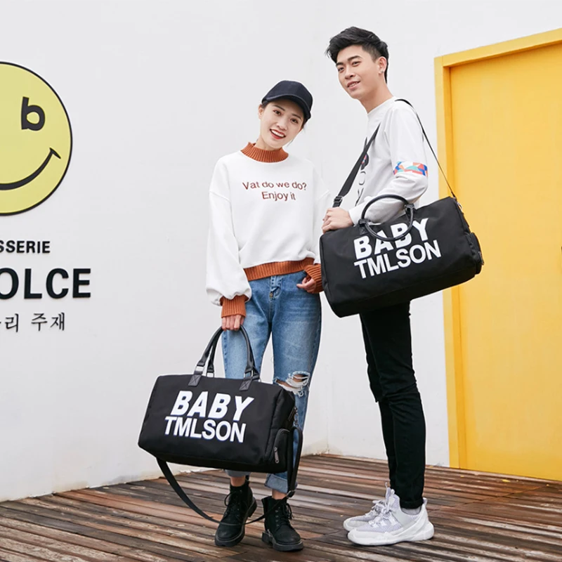 

New Style with Put Shoes Baby Diaper Bags Baby Large Outdoor Travel Maternity Mommy Baby Storage Baby Care Travel Backpack Drop