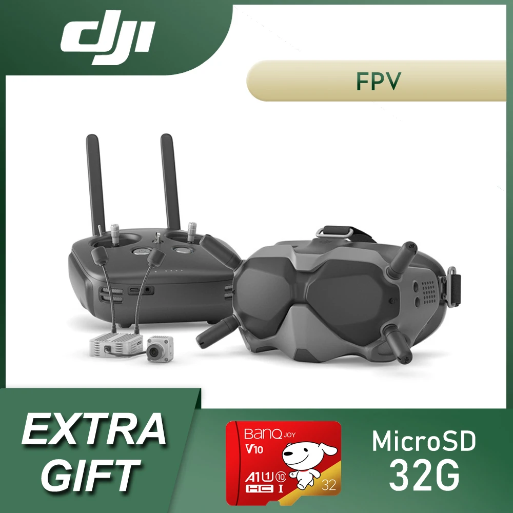 DJI FPV Fly More Combo Experience очки HD 720p/120fps разрешение 4 км дальность передачи более низкая