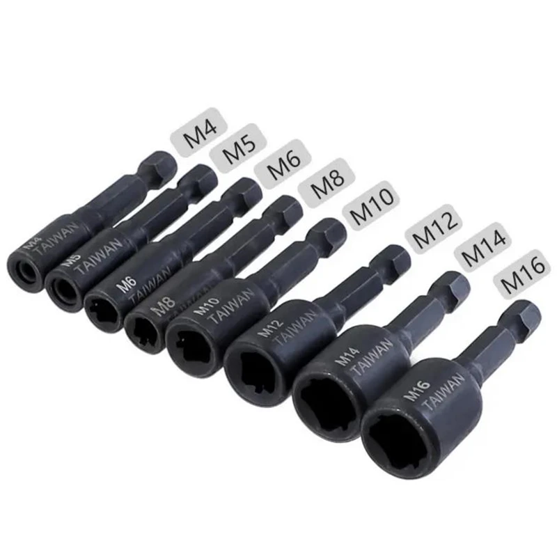 M4-M16 переходник для электродрели с шестигранным хвостовиком 1/4 дюйма |