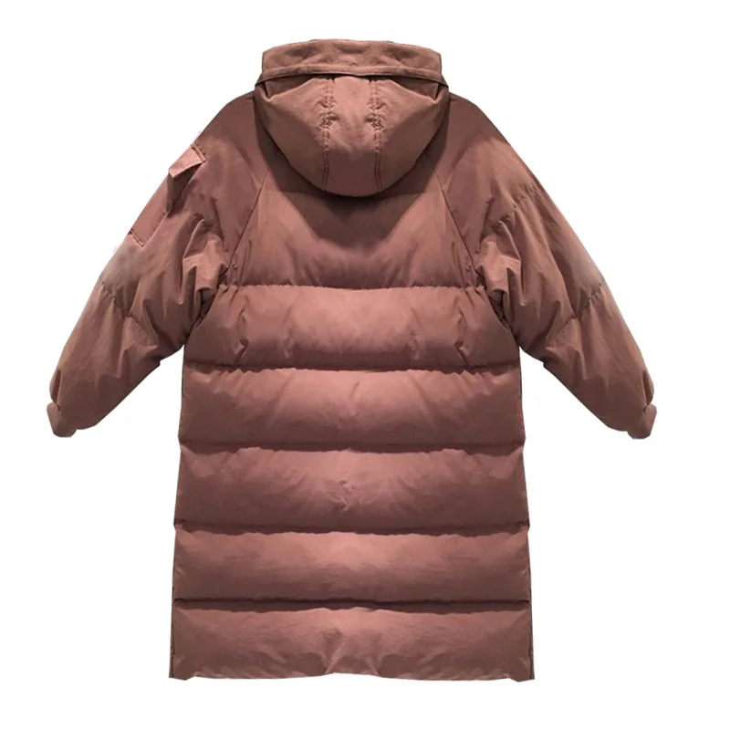 Для женщин Зимние Джинсы бойфренда негабаритных мягкий буфами на рукавах пузырь