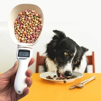 800g0 1g pet food scale electronic measuring tool for dog cat feeding bowl measuring spoon kitchen scale digital display 250ml