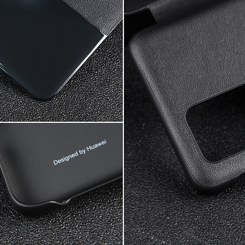 original huawei p40 pro case p 40 pro case silicone smart cover flip leather 360 shockproof magnetic businessman top quality free global shipping