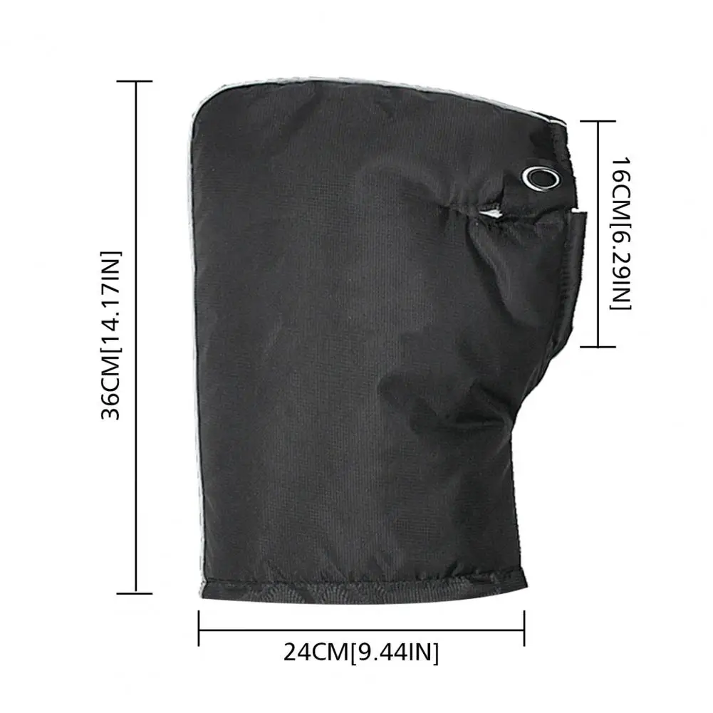 

Winter Thermal Motorcycle Waterproof Gloves Night Reflective Hand Cover Muff