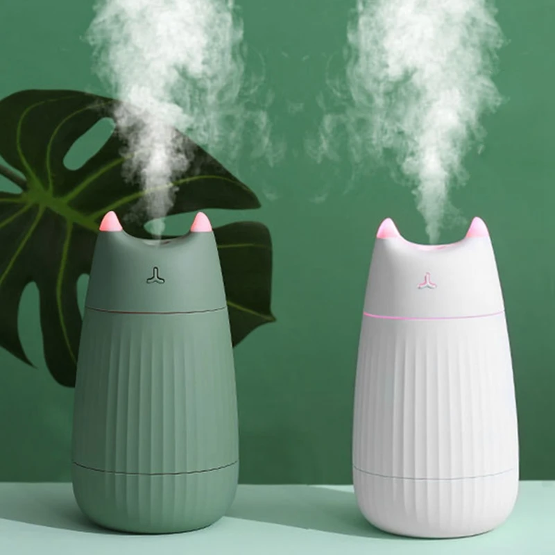 Увлажнитель в форме кошки ультразвуковой диффузор эфирного масла USB 200 мл