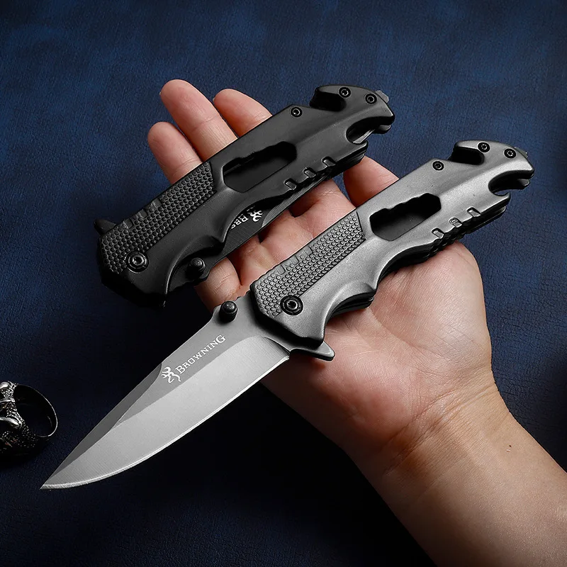 

Outdoor Practical Folding Knives, Portable Camping Mini Self-defense Tactical Sharp Sabers, Fruit Knives