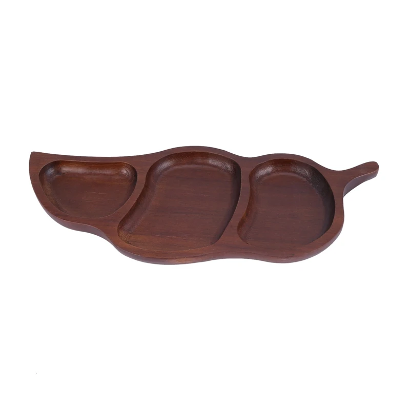 Деревянная посуда для закусок кухонный поднос хранения деревянный десерт