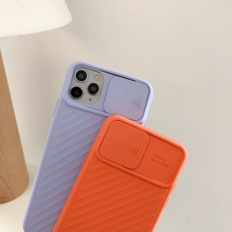Camera Protection Shockproof Phone Case For iPhone 12 Mini 11 Pro Max XR X XS 7 8 6S Plus Solid Color Soft Back Cover | Мобильные