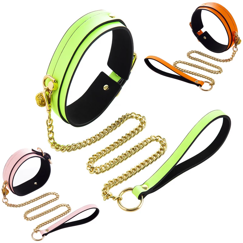 SM Щенок Воротник флуоресцентный образным вырезом с коротким рукавом из