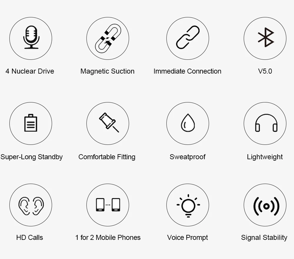 ALWUP G01 Bluetooth наушники беспроводные наушники четыре блока привода двойной динамический Гибридный глубокий бас наушники для телефона с микрофоном 5,0
