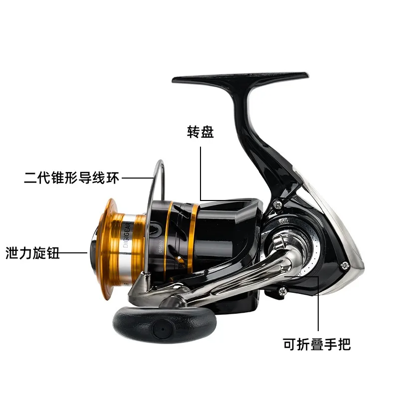 2021 Рыболовная катушка DAIWA MISSION CS 2000-4000 новый размер ABS Обработанная алюминиевая 2