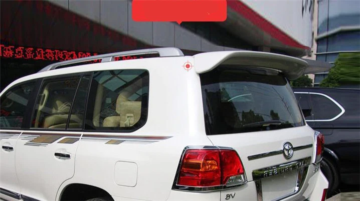 Спойлер для Land Cruiser 150 2008-2016 Toyota FJ200 спойлер из АБС-пластика цвет заднего крыла