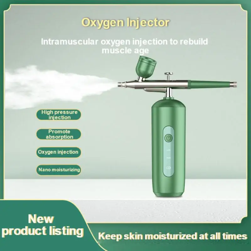 

Portable Airbrush Compressor Facial Nano Mist Sprayer Water Oxygen Injector Mini Air Brush Compressor Makeup Paint Art Spray Gun