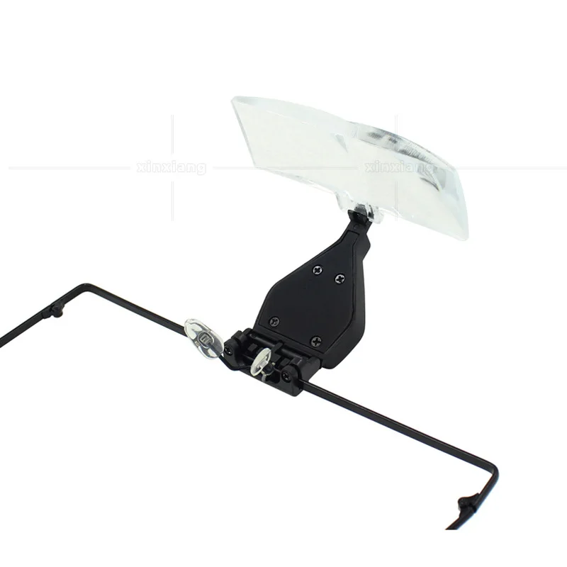 Лупа повязка на глаза с 3 светодиодами для ювелирных изделий увеличительное