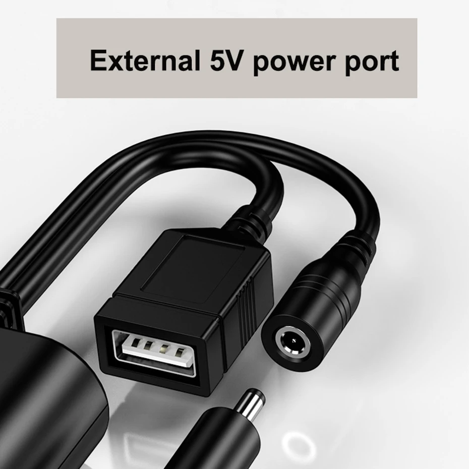 Удлинитель USB RJ45 по Ethernet cat5e/6 кабель до 60 м с источником питания Активный