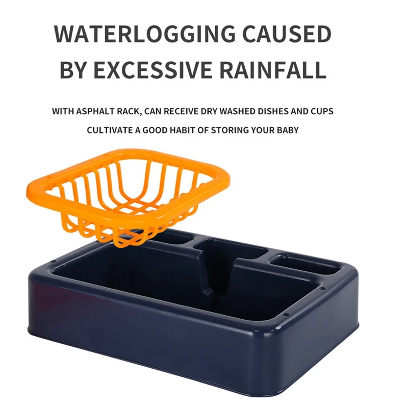 

Simulation Dishwasher Sink for Child Electric Dishwasher Sink Children's Role Playing Kitchen Toys Set Birthday Gift