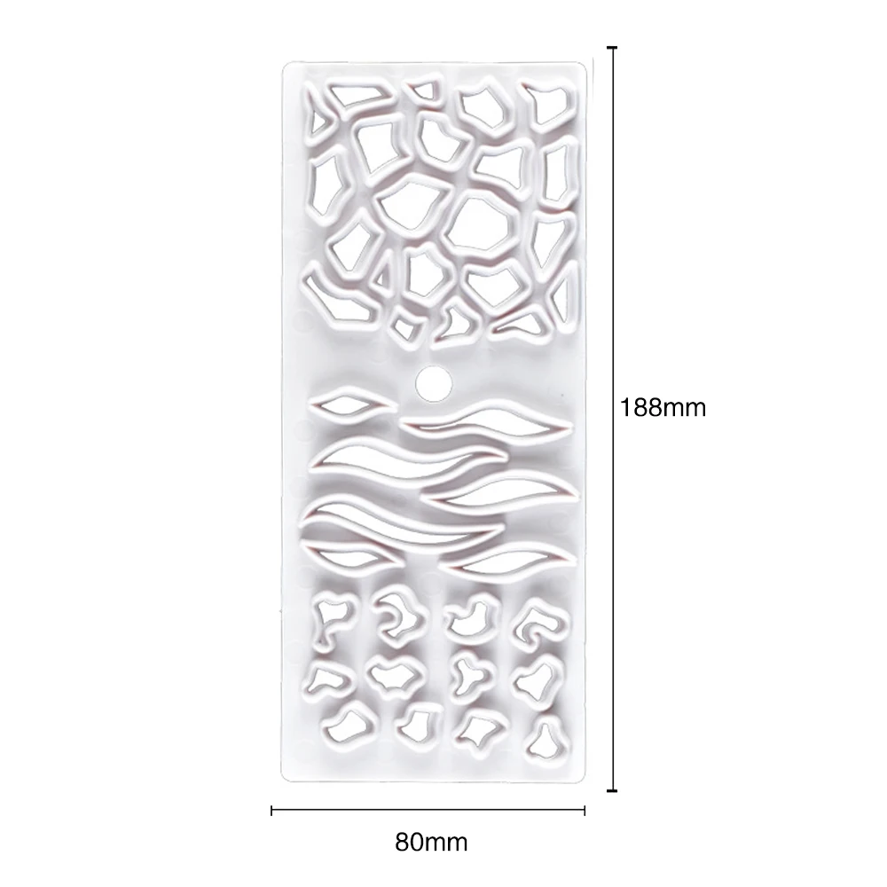 

New Plastic Animal Cutting Die Pattern Cake Mold Cutting Die Cartoon Fondant Biscuit Mold Fondant Mold Cake Decorating Tool