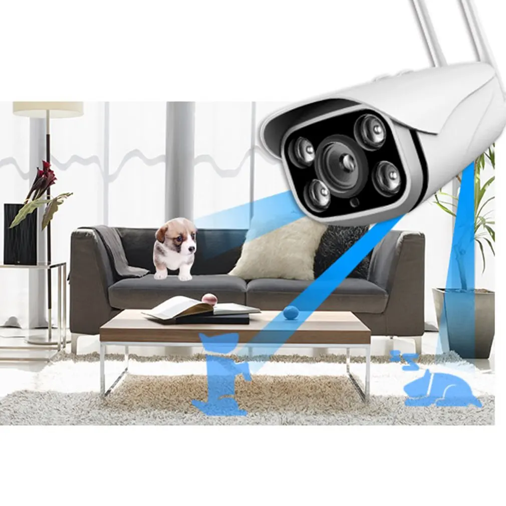Wifi камера наружная Водонепроницаемая 1080P HD 2MP безопасности Обнаружение движения
