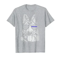 k9 police officer shirt police dog thin blue line gift