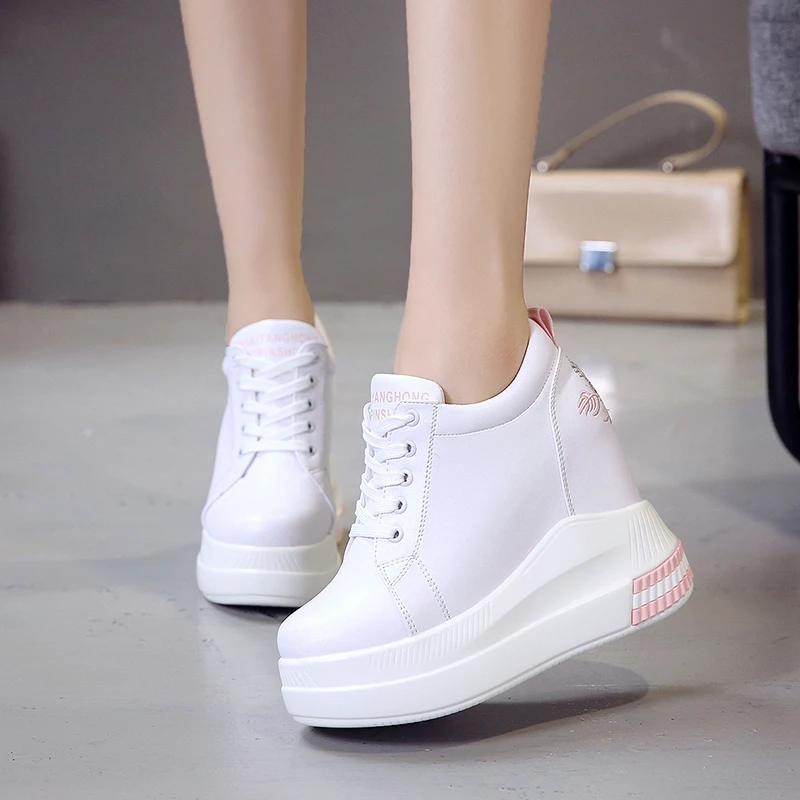 Rimocy/женские кроссовки с цветочной вышивкой сезон весна осень 2020 года обувь на