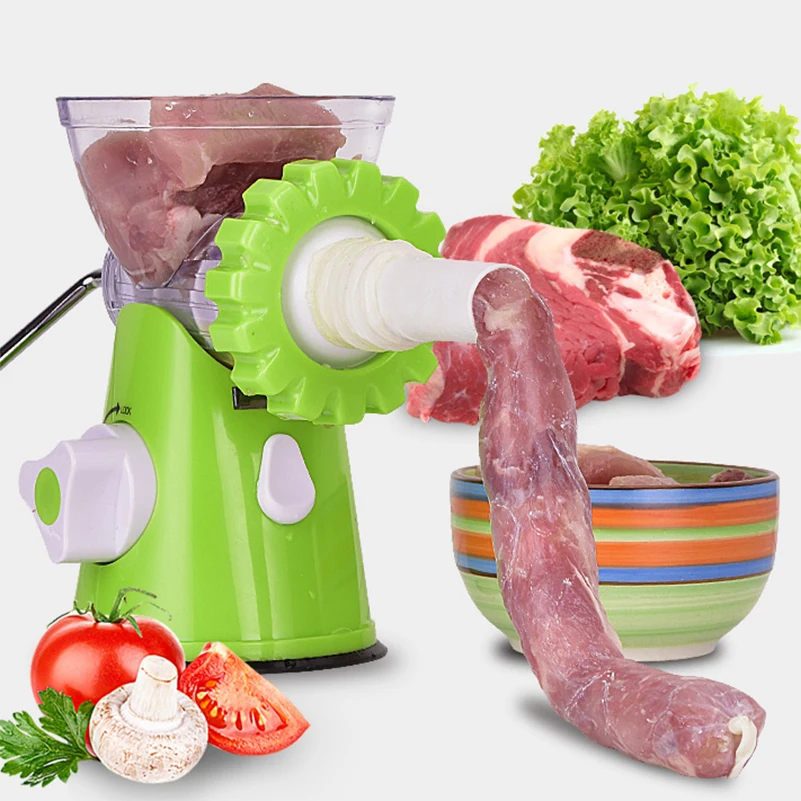 Бытовой многофункциональный ручной блендер-измельчитель для мяса, миксер, качественное лезвие из нержавеющей стали, домашняя кухонная электрическая мясорубка, колбасная машина