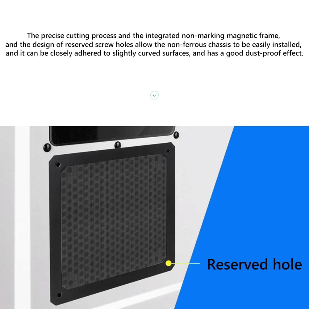 Computer Mesh Dust Filter PC Case Fan Cooler Network Dustproof Cover Chassis Anti-dust |