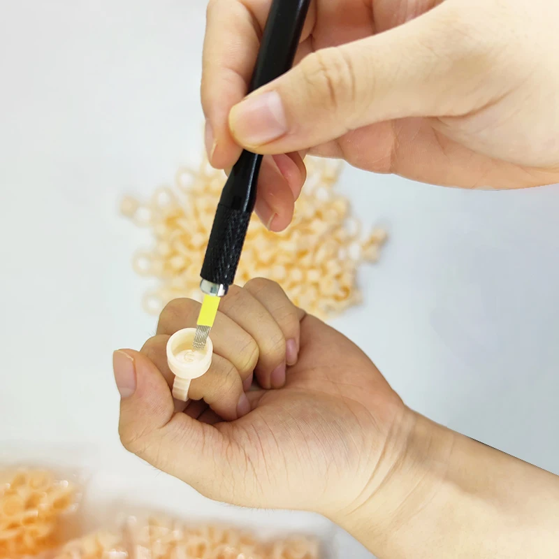 

Микроблейдинг Перманентный макияж тату чернила кольцевые чашки одноразовые мягкие силиконовые пигментные контейнеры портативные татуиро...