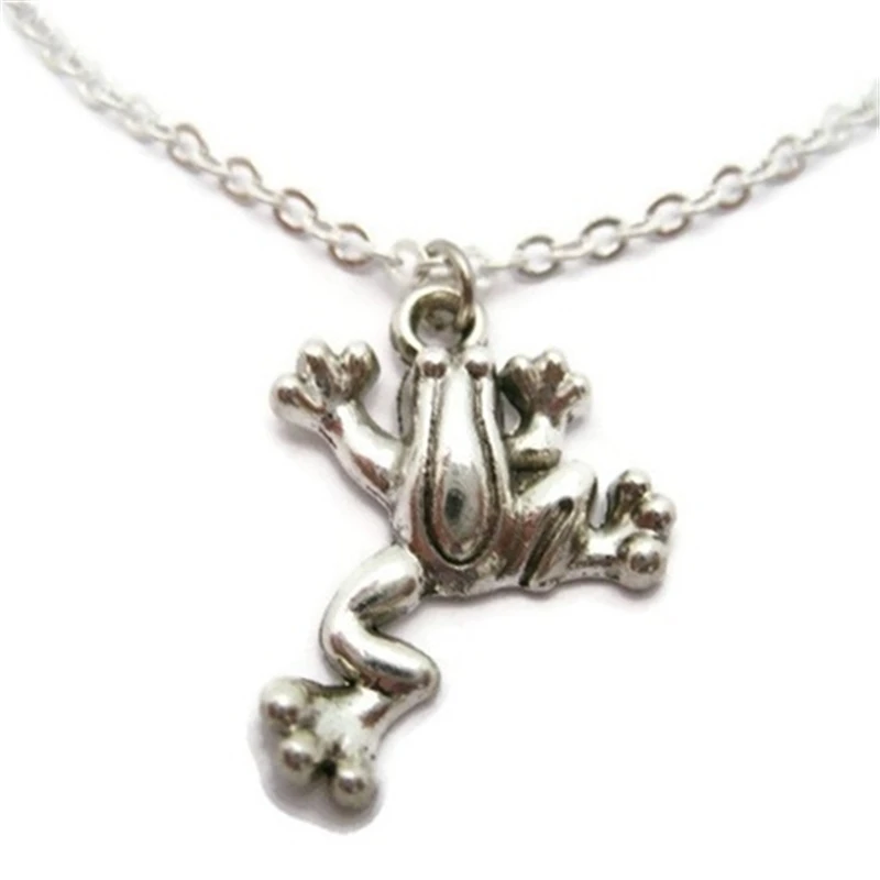 Ожерелье лягушка ювелирное изделие лягушки женское ожерелье на Хэллоуин женские