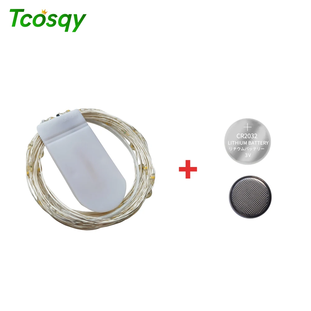 

Светящаяся гирлянда с батареей 1 м, 2 м, 3 м, 5 м, праздничное украшение, светильник в подарок, декоративное освещение, атмосферный свет, фотогра...