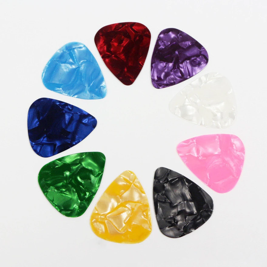 

6 шт. медиатор для гитары, Электрический Гладкий медиатор для гитары