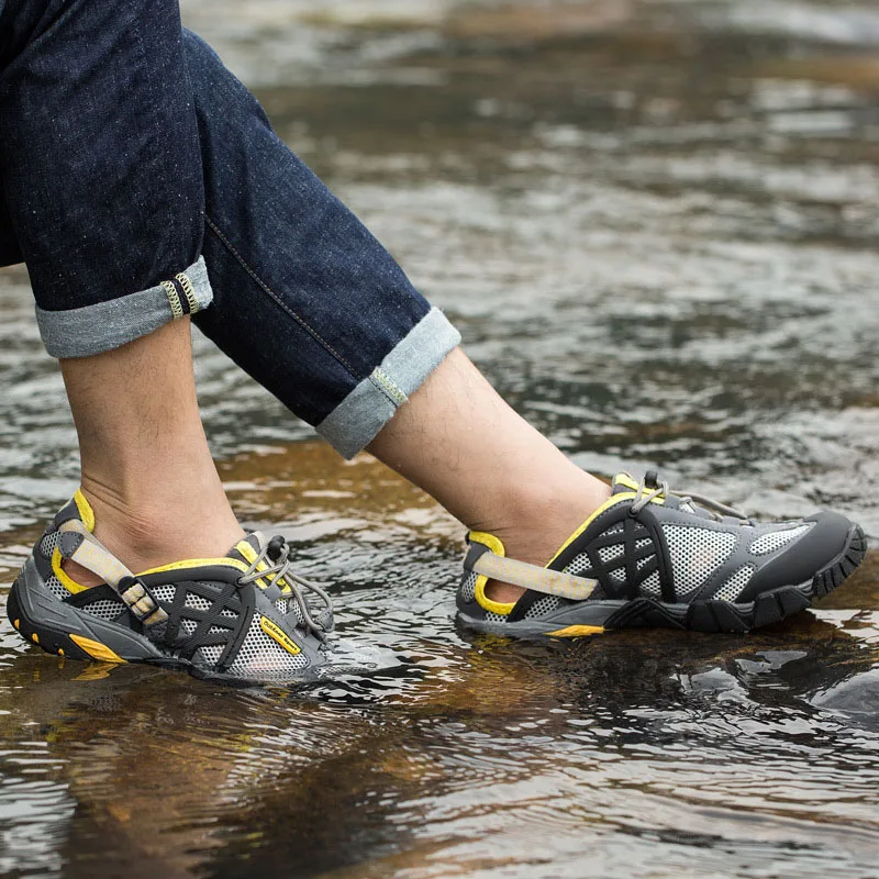 Кроссовки мужские и женские уличные дышащие водонепроницаемые сандалии