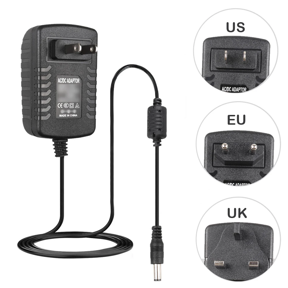 Зарядное устройство для музыкальной клавиатуры 12 В черный источник питания Yamaha PA