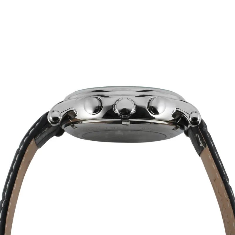 Мужские многофункциональные наручные часы JARAGAR с 6-контактным циферблатом и