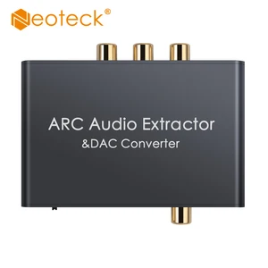 Neoteck аудио обратный канал ARC конвертер DAC аудио адаптер HDMI-Совместимый оптический SPDIF коаксиальный к RCA 3,5 мм Jack стерео