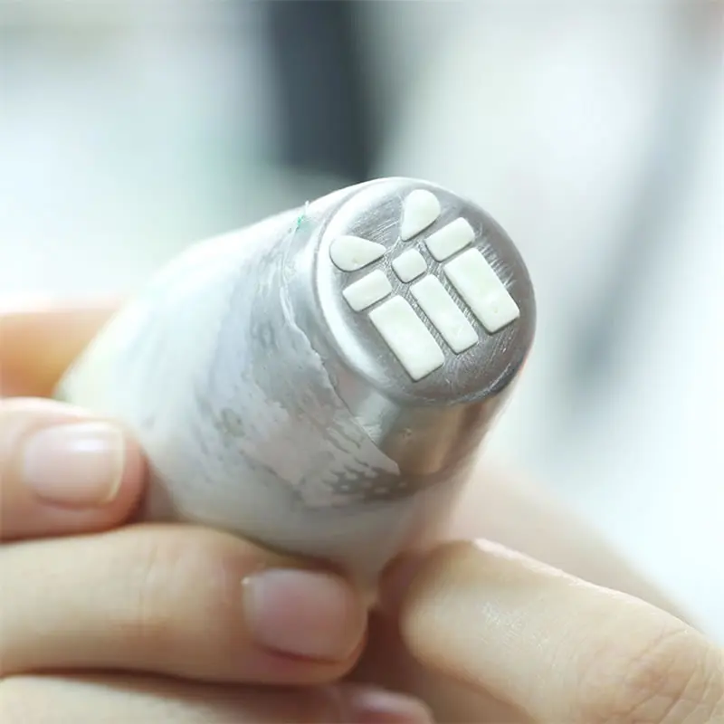 OBRKING Кондитерские насадки для глазировки из нержавеющей стали Рождественская